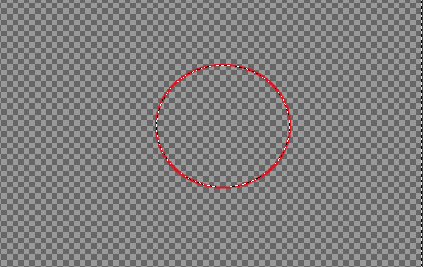 gimp draw circle