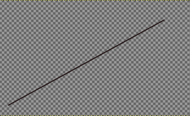 GIMP Draw Line