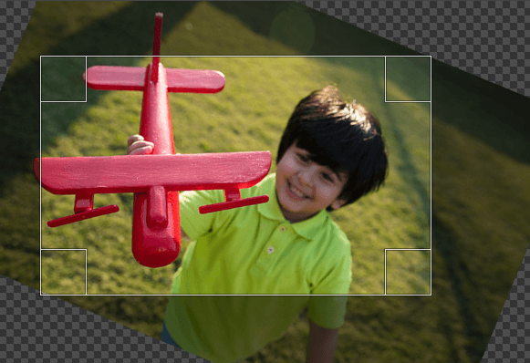 GIMP Rotate Image