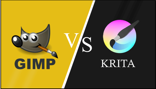 inkscape vs krita vs gimp