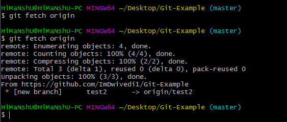 Git フェッチ と は