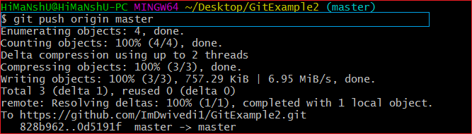 git push new files