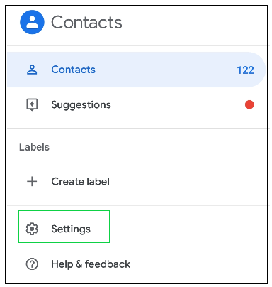 How to delete contacts from Gmail?