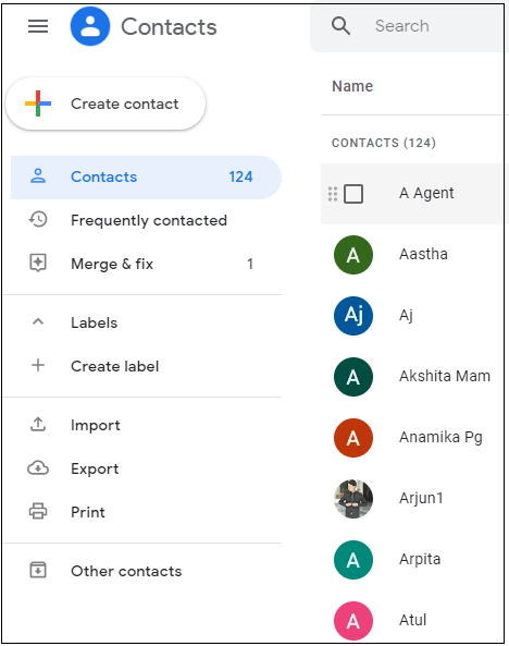 How to delete contacts from Gmail?