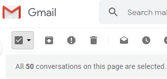 How to mark all emails as read in Gmail