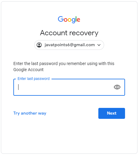 How to recover Gmail account