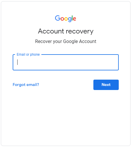 How to recover Gmail account