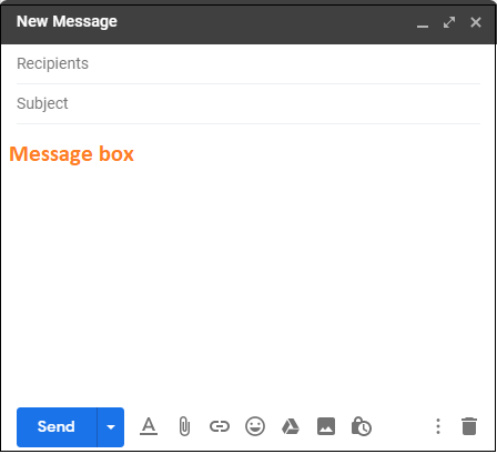 How to send an email in Gmail