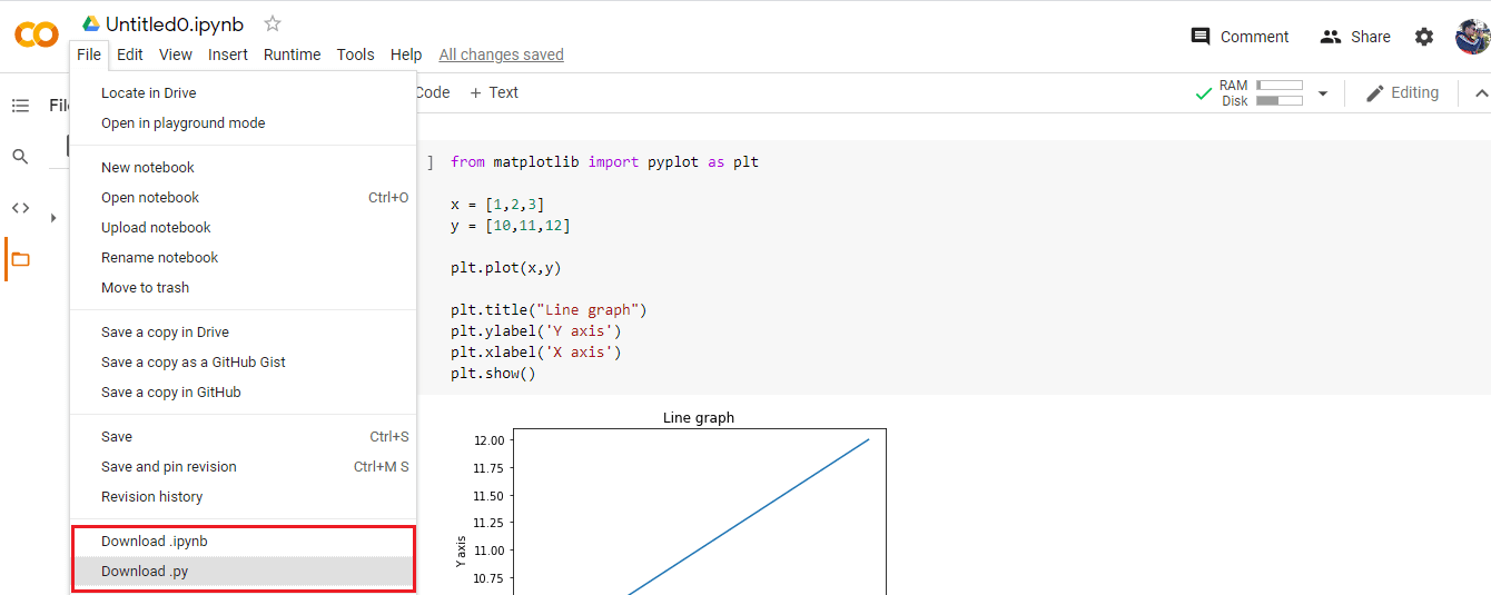 Python Programming with Google Colab javatpoint