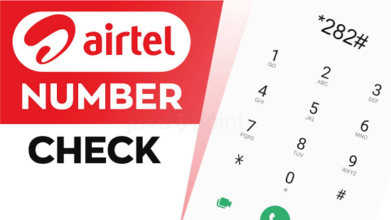 How To Check Airtel Number - Javatpoint