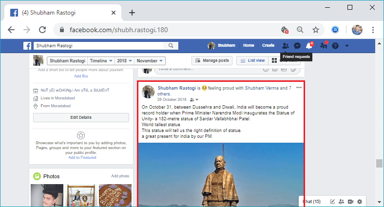 How to delete the post from Facebook