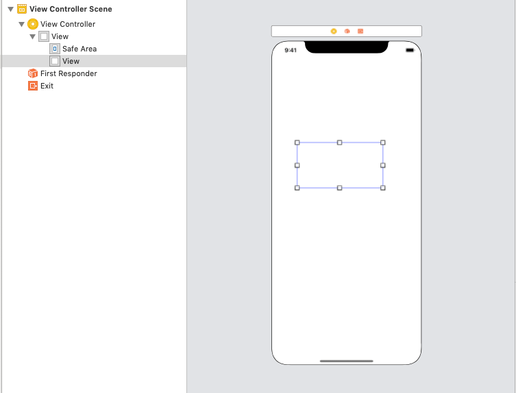 Creating first iOS application