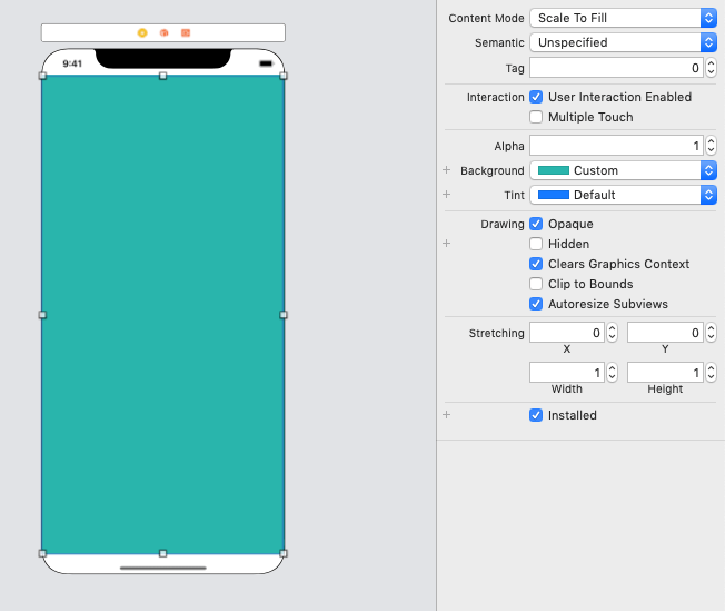 Creating first iOS application