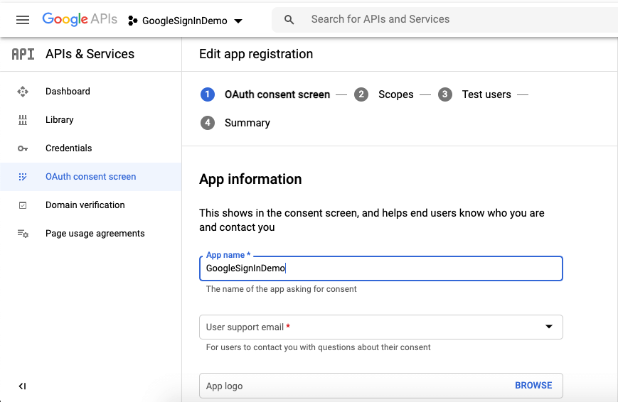 Google Sign-in integration in iOS
