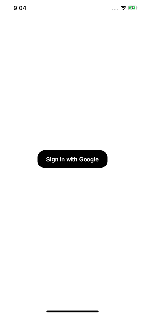 Google Sign-in integration in iOS