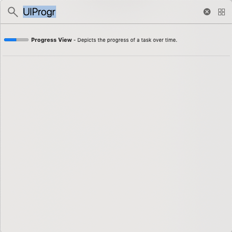iOS ProgressView