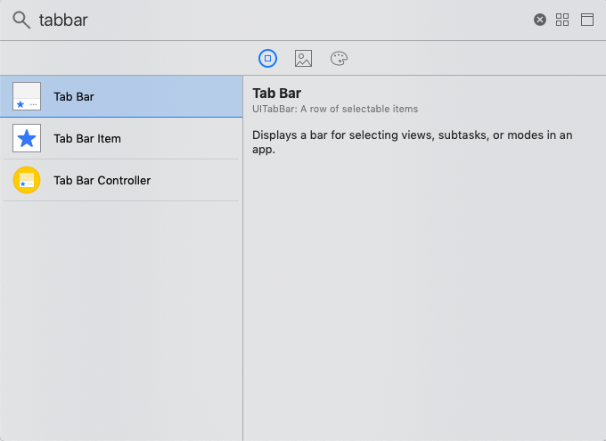 iOS Tab Bar