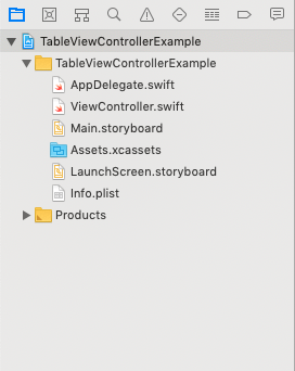 iOS TableViewController