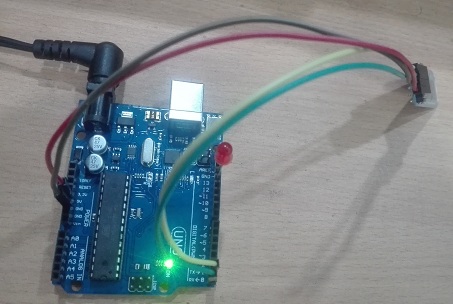 IoT project using Arduino and Bluetooth Module to control LED through Android App