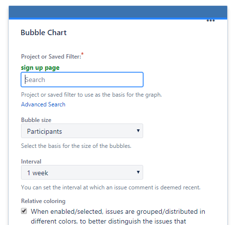 JIRA Dashboard