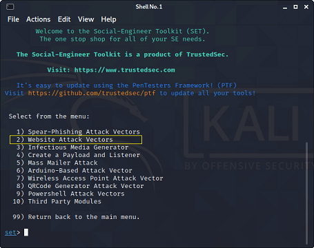 How to hack a Facebook report using Kali Linux