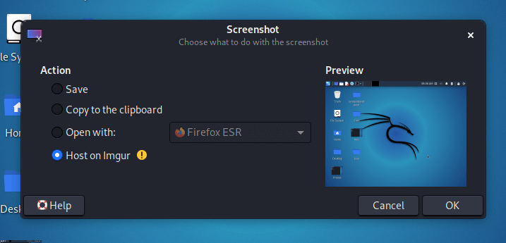 How To Take Screenshot In Kali Linux