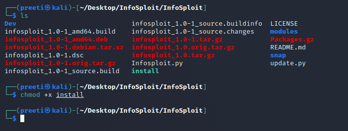 InfoSploit-Information Gathering Tool in Kali Linux