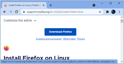 Install Mozilla Firefox In Kali Linux