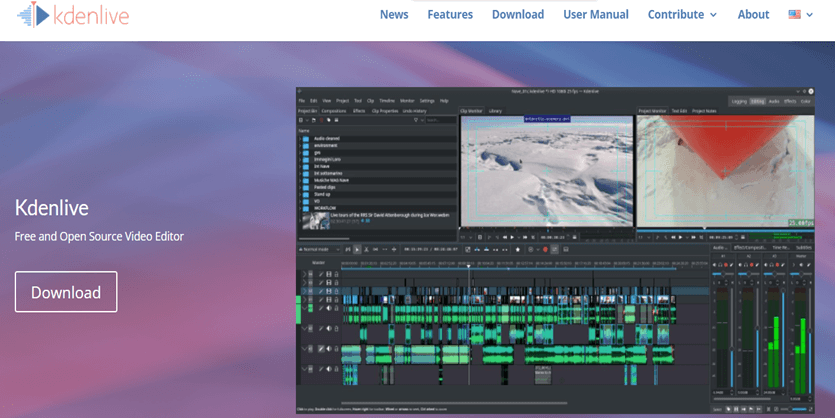 Kali Linux Video Editing Software