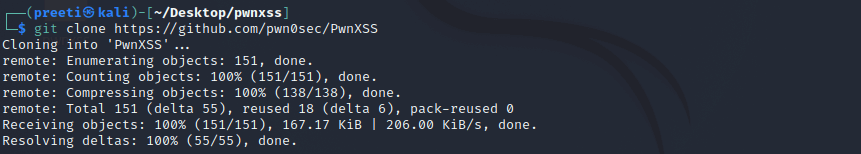 PwnXSS-Automated XSS Vulnerability Scanner Tool in Kali Linux