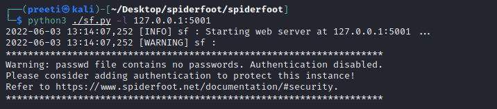 SpiderFoot- A Automate OSINT Framework in Kali Linux