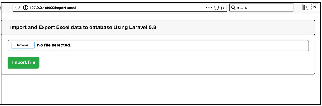 Import and Export CSV file in Laravel 5.8