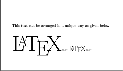 Latex Fonts Size and Styles