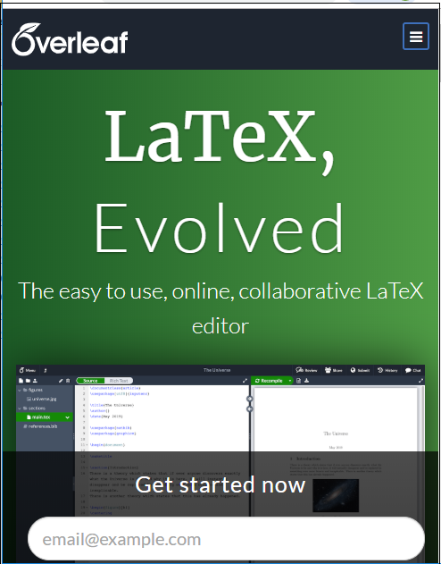 Latex Overleaf