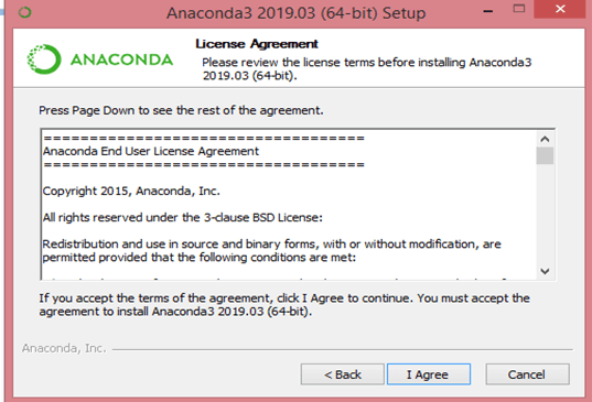 anaconda python 3.7 windows