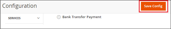 How to set up Bank Transfer payment method in Magento 2