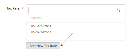 Set up tax rules, tax rates, and tax zones in Magento 2