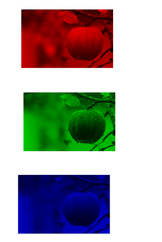 Display the Red, Green, and Blue Color Planes of a Color Image in MATLAB