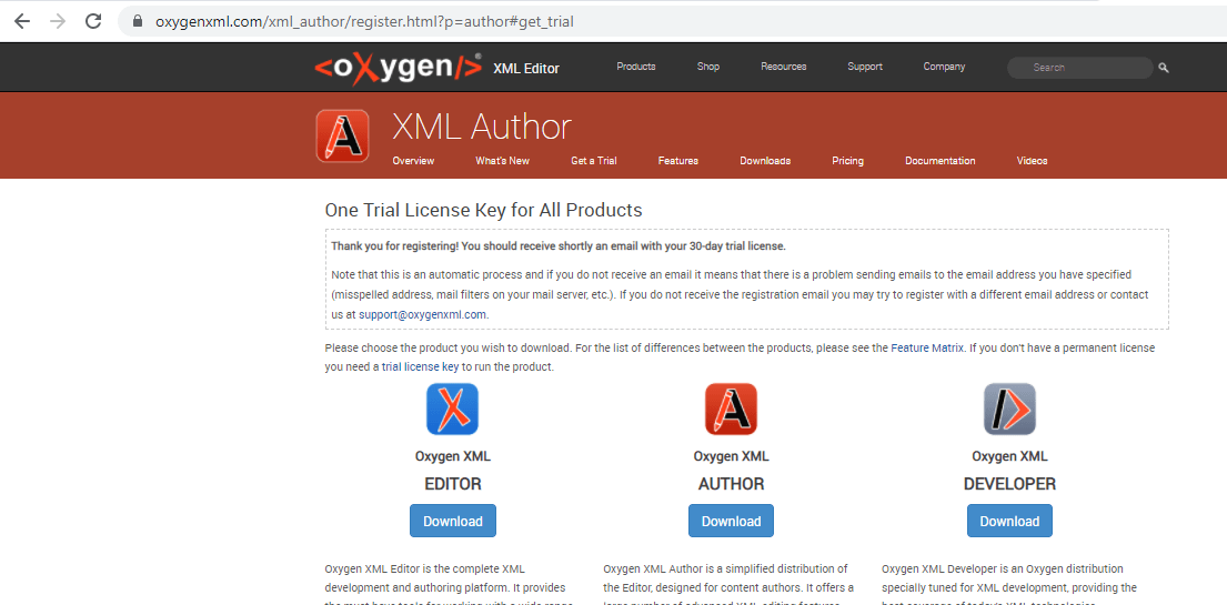 oxygen xml editor free license key