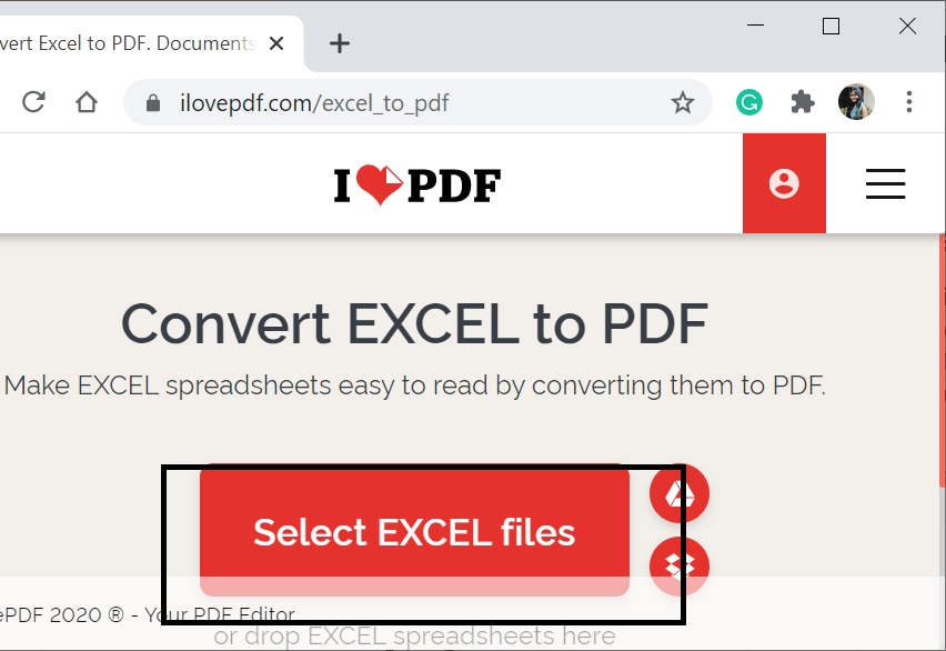 How to Convert Excel to PDF - Javatpoint