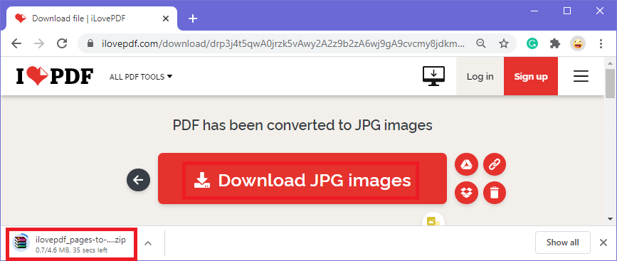 How to Convert PDF to JPG - Javatpoint