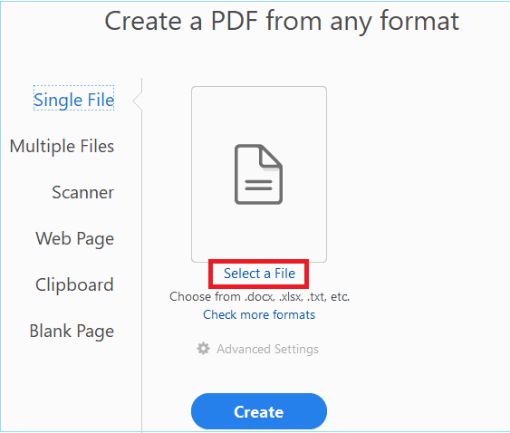 How to Convert PNG to PDF - Javatpoint