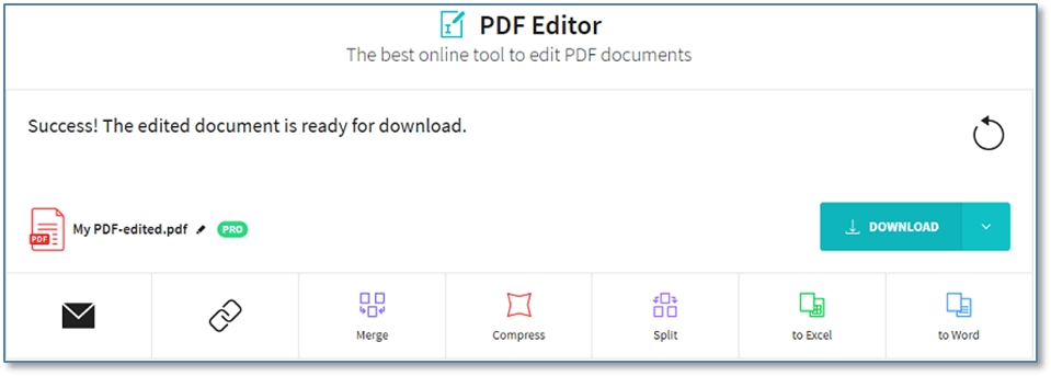Edit a PDF