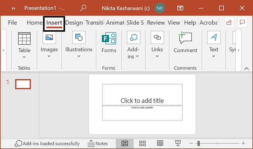 Insert PDF into PowerPoint