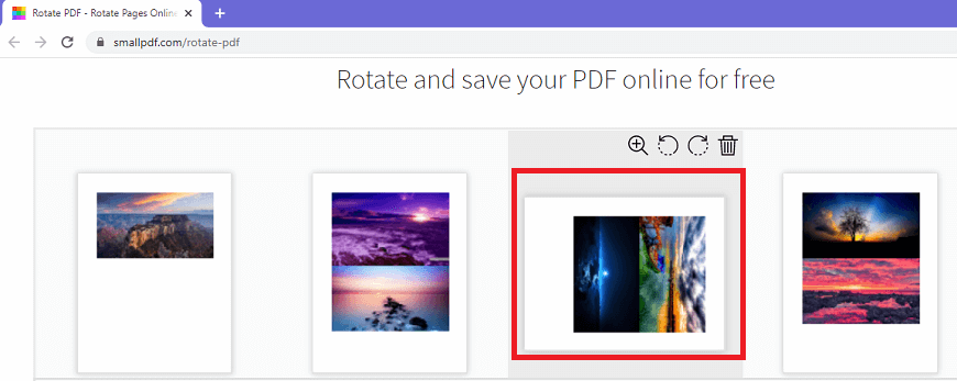 Rotate a PDF