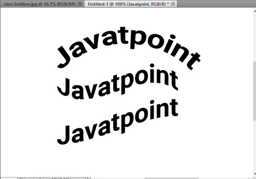 How to Curve Text in Photoshop