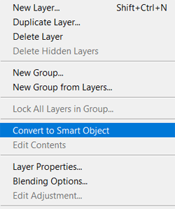 Smart Object in Photoshop