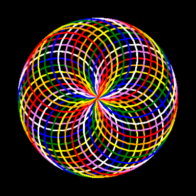 Drawing a Spirograph using Turtle in Python