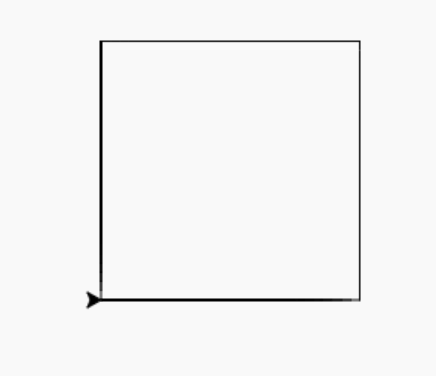 Drawing A Square And A Rectangle In Turtle - Python - Javatpoint