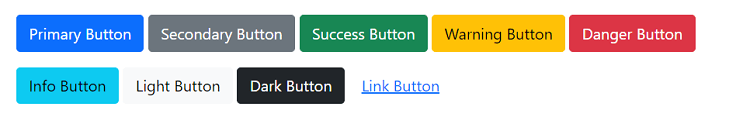 React Bootstrap Buttons